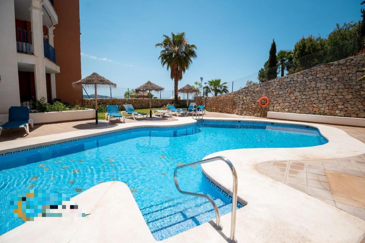 Vista Bahia Con Piscinas, Parking Y Terraza Daire La Herradura  Dış mekan fotoğraf