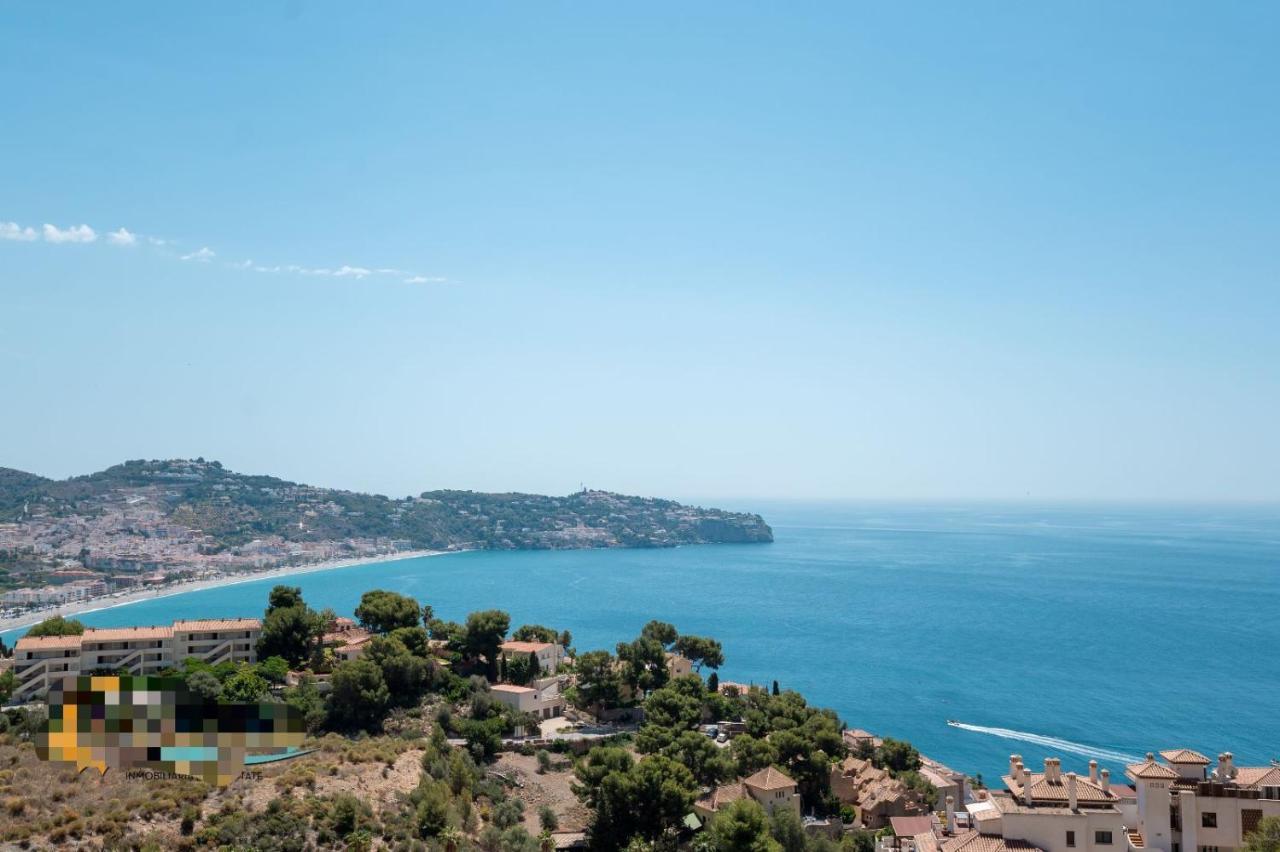 Vista Bahia Con Piscinas, Parking Y Terraza Daire La Herradura  Dış mekan fotoğraf